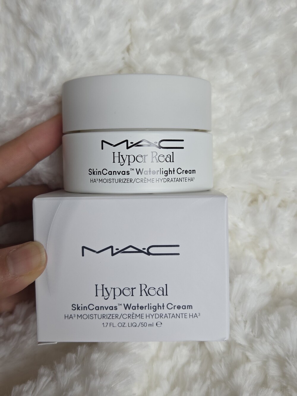 New Mac Hyper Real Skincanvas Waterlight Cream HA3 Moisturizer-50ml-